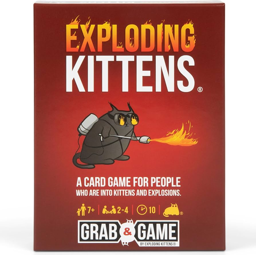 Exploding Kittens Grab & Game