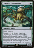 Llanowar Greenwidow (DMU-169) - Dominaria United Foil