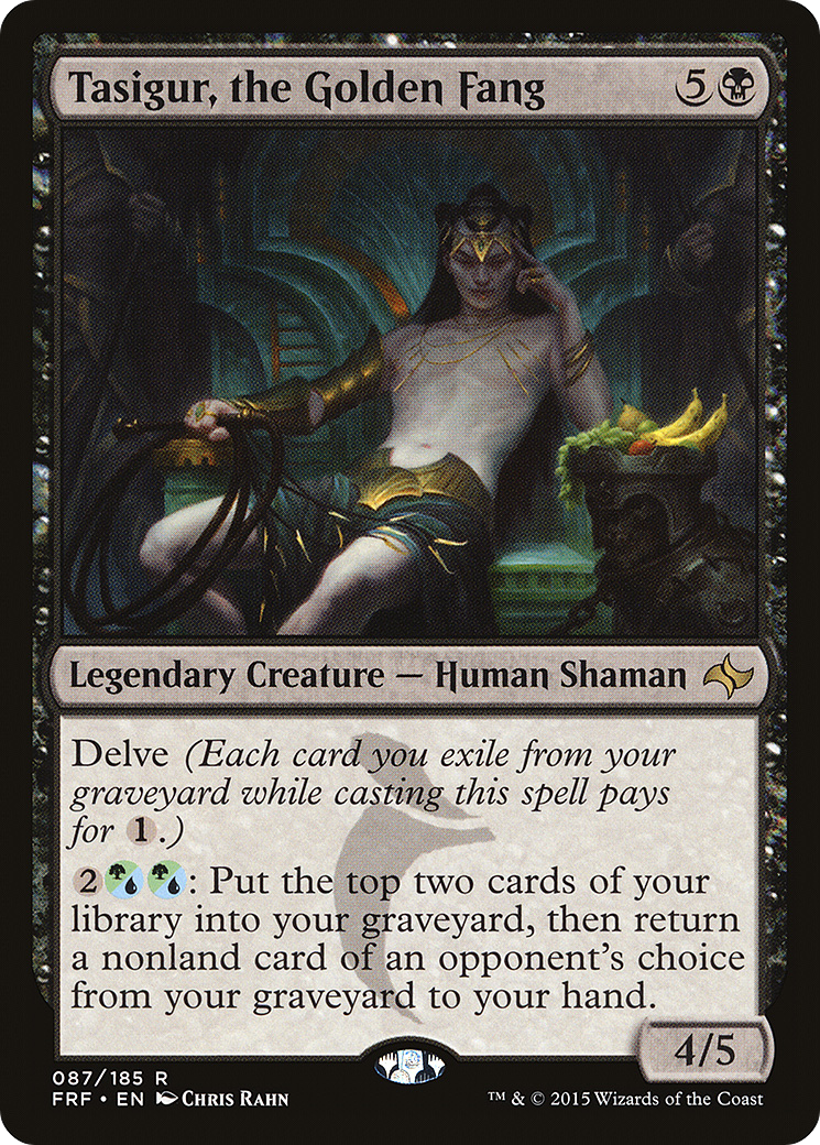 Tasigur, the Golden Fang (FRF-087) - Fate Reforged Foil