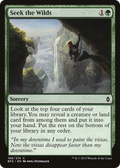 Seek the Wilds (BFZ-189) - Battle for Zendikar Foil