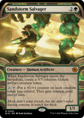 Sandstorm Salvager (Showcase) (BIG-049) - The Big Score: (Showcase) Foil