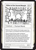 Abbot of the Sacred Meeple (MB2PC-) - Mystery Booster 2