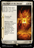 The Night of the Doctor (Surge Foil) (WHO-629) - Doctor Who Foil