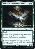 Arasta of the Endless Web (PRE-165) - Theros Beyond Death Promos: (enchantment) Foil