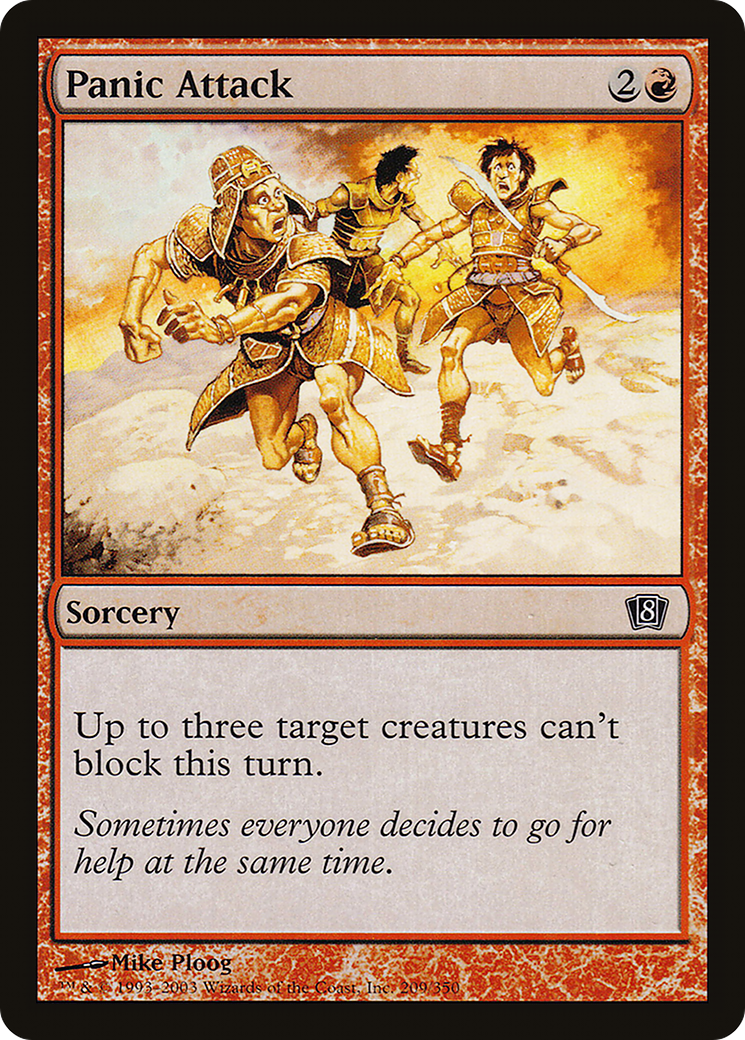 Panic Attack (8ED-209) - 8th Edition Foil