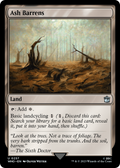 Ash Barrens (WHO-257) - Doctor Who Foil