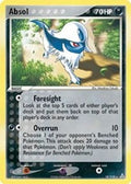 Absol  - Reverse Holofoil Holon Phantoms - Rare