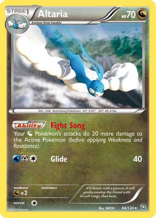 Altaria  - Holofoil Dragons Exalted - Holo Rare