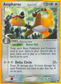 Ampharos (Delta Species)/101  - Reverse Holofoil Dragon Frontiers - Holo Rare