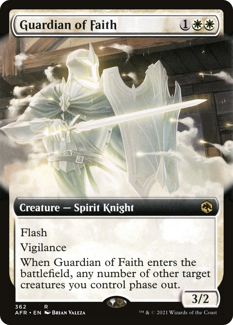 Guardian of Faith (Extended Art) (AFR-362) - Adventures in the Forgotten Realms: (Extended Art)