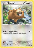 Bidoof 106/146  - Reverse Holofoil XY Base Set - Common