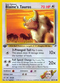 Blaine's Tauros 064  - 1st Edition Gym Heroes - Common