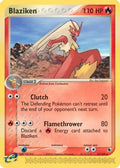 Blaziken 015/109  - Reverse Holofoil Ruby and Sapphire - Rare