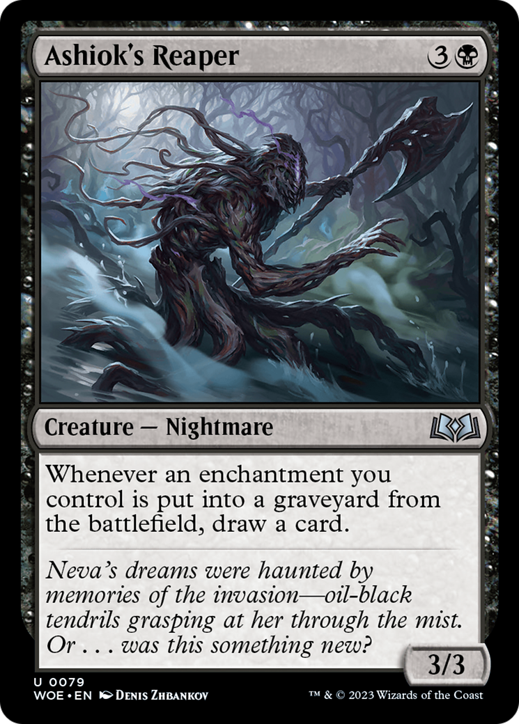 Ashiok's Reaper (WOE-079) - Wilds of Eldraine Foil