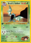 Brock's Golbat 039  - 1st Edition Gym Heroes - Uncommon