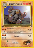 Brock's Golem 020  - 1st Edition Gym Heroes - Rare