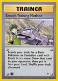 Brock's Training Method 106  - 1st Edition Gym Heroes - Uncommon