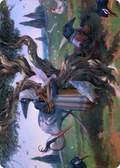 Kindred Discovery // Kindred Discovery (ACLB-029) - Battle for Baldur's Gate Art Series (Borderless)