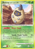 Burmy Sandy Cloak  - Reverse Holofoil Secret Wonders - Common