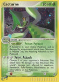 Cacturne  - Reverse Holofoil Sandstorm - Holo Rare