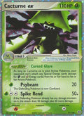 Cacturne ex  - Holofoil Emerald - Ultra Rare