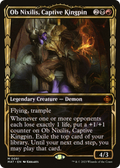 Ob Nixilis, Captive Kingpin (Showcase) (MAT-091) - March of the Machine: The Aftermath: (Showcase) Foil