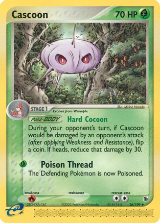 Cascoon  Ruby and Sapphire - Uncommon