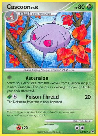 Cascoon  - Reverse Holofoil Platinum - Uncommon