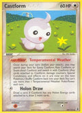 Castform 034  - Reverse Holofoil Delta Species - Uncommon