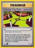 Celadon City Gym 107  - 1st Edition Gym Heroes - Uncommon