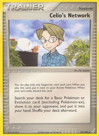 Celio's Network 073  - Reverse Holofoil Crystal Guardians - Uncommon