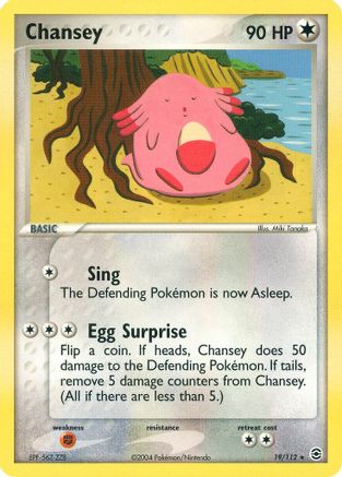 Chansey  - Reverse Holofoil FireRed & LeafGreen - Rare
