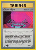 Chaos Gym 102  - 1st Edition Gym Challenge - Rare