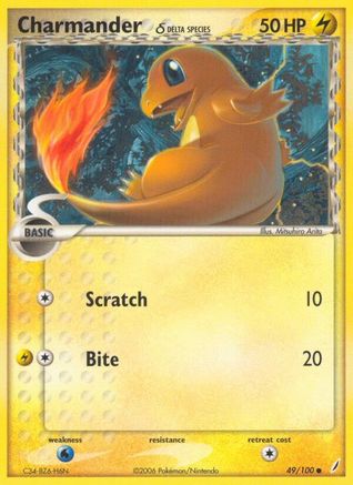 Charmander (Delta Species) 049  Crystal Guardians - Common