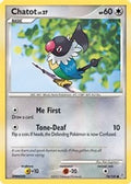 Chatot  - Reverse Holofoil Diamond and Pearl - Common
