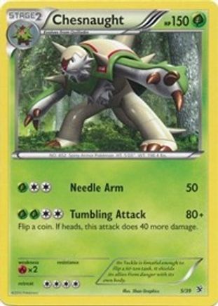 Chesnaught  - Holofoil Kalos Starter Set - Common