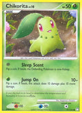 Chikorita 077  - Reverse Holofoil Mysterious Treasures - Common