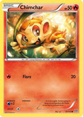 Chimchar 015/135  - Reverse Holofoil Plasma Storm - Common
