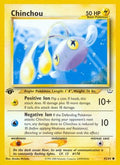 Chinchou 042  - 1st Edition Neo Revelation - Common