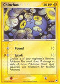 Chinchou - 56/101/101  - Reverse Holofoil Hidden Legends - Common
