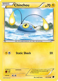 Chinchou  - Reverse Holofoil Plasma Freeze - Common