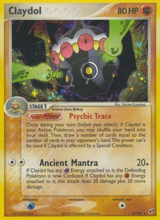 Claydol  Deoxys - Holo Rare
