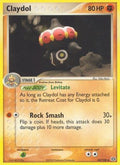 Claydol  - Reverse Holofoil Emerald - Uncommon