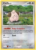 Cleffa 078  - Reverse Holofoil Diamond and Pearl - Common