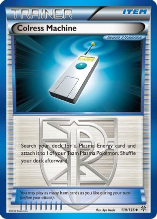Colress Machine (Team Plasma) 119  Plasma Storm - Uncommon