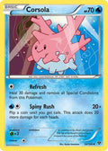 Corsola  - Reverse Holofoil XY Base Set - Uncommon