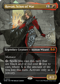 Rowan, Scion of War (Borderless) (WOE-300) - Wilds of Eldraine