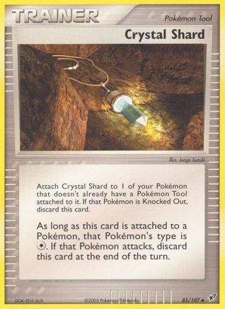 Crystal Shard  - Reverse Holofoil Deoxys - Uncommon
