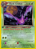Dark Crobat  - 1st Edition Holofoil Neo Destiny - Holo Rare