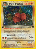 Dark Dugtrio (6) (6) 006  - 1st Edition Holofoil Team Rocket - Holo Rare